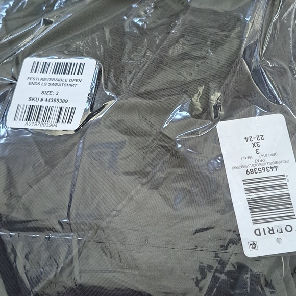 Torrid Festi Reversible Long-sleeve Sweatshirt - Gray Color - Picture 11 of 11